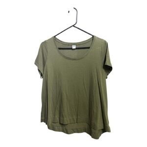 Old Navy Olive Green Short Sleeve Tee